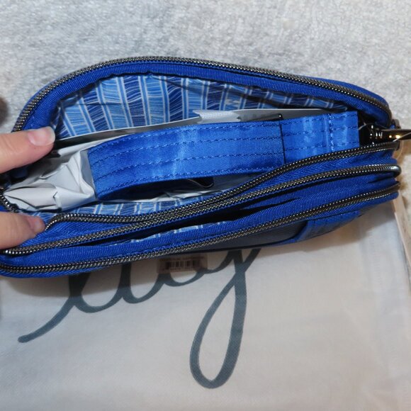 Coupe XL Matte Luxe VL Convertible Crossbody Bag plus matching wristlet - Picture 4 of 6